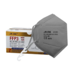 Jada Non Medical 7ply Mask FFP3 NR Μάσκα Προστασίας 7 Επιπέδων με Μεταλλικό Έλασμα μιας Χρήσης σε Γκρί Χρώμα 20 Τεμάχια