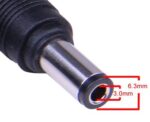 POWERTECH αντάπτορας για φορτιστή laptop M1 για Toshiba/NEC 6.3x3mm, 15V, μαύρος - Image 2