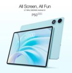 TECLAST tablet P50 με πληκτρολόγιο/στυλό αφής/θήκη, 11", 4/128GB, 4G, Android 15, 7000mAh, μπλε - Image 2