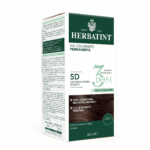 [3-2] Herbatint Permanent Haircolor Gel 5D Φυτική Βαφή Μαλλιών Καστανό Ανοιχτό Χρυσαφί 3Dosi 300ml (Διπλή Ποσότητα)