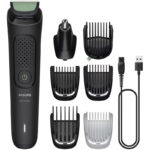 Philips Series 3000 7-in-1 Σετ Επαναφορτιζόμενης Κουρευτικής Μηχανής